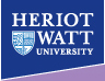Heriot Watt University Edinburgh logo